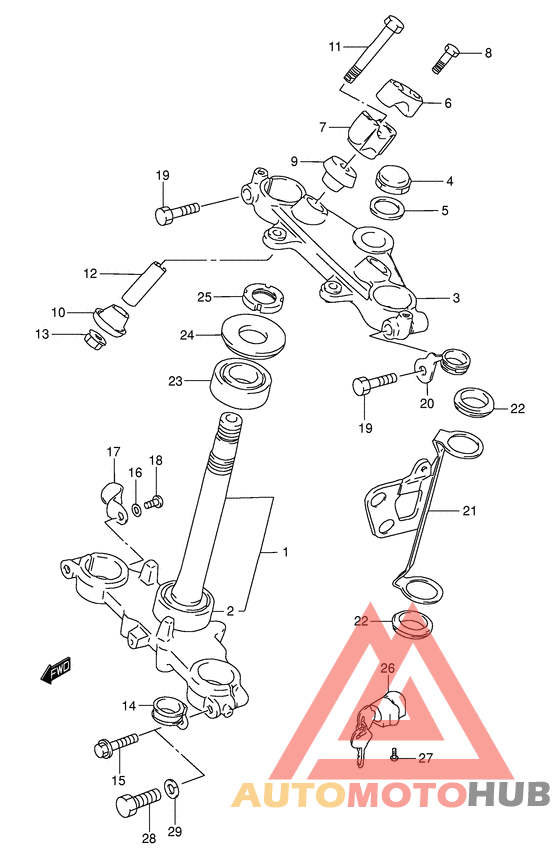 Траверса нижняя