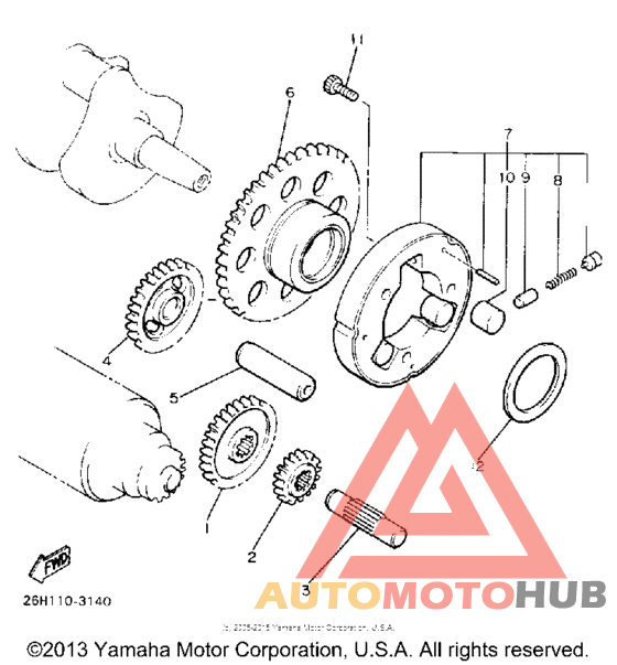 Муфта стартера