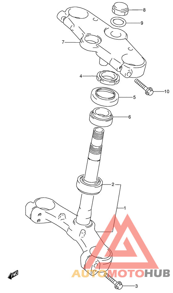 Траверса нижняя