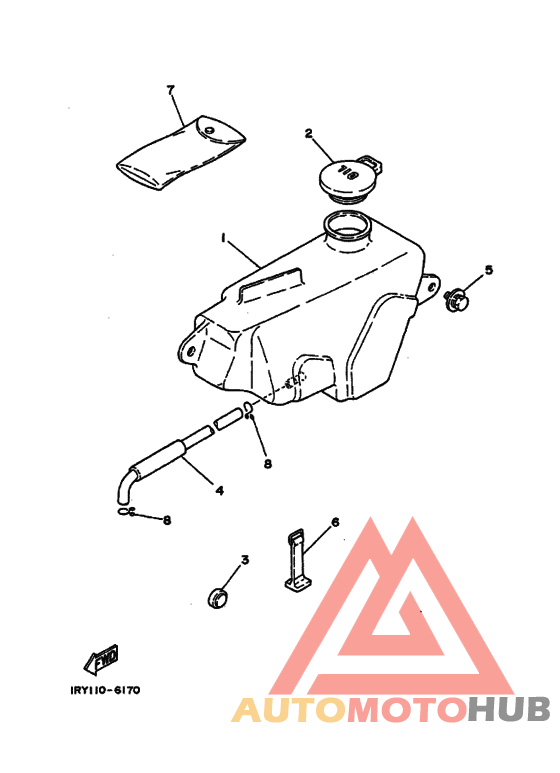 Бак масляный