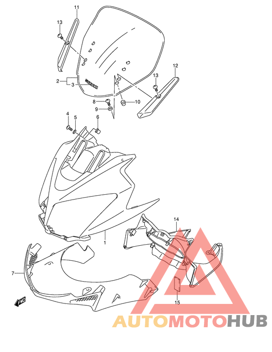 Cowling body