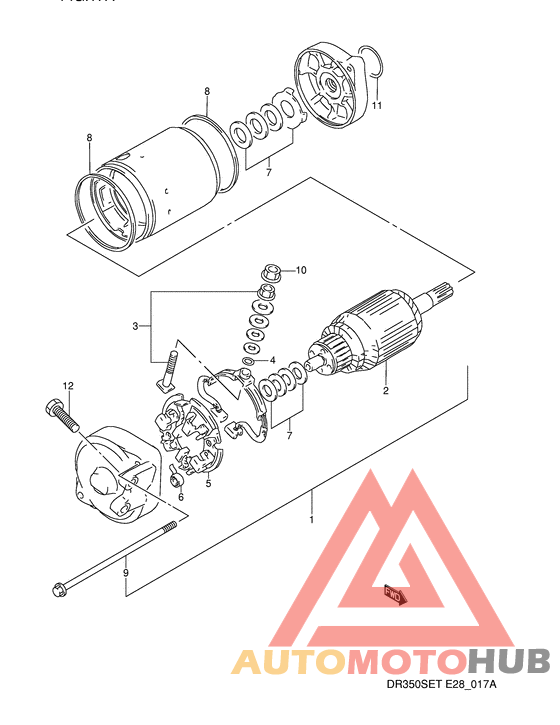 Стартерный мотор