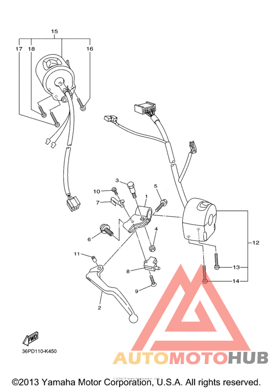 Рулевые переключатели