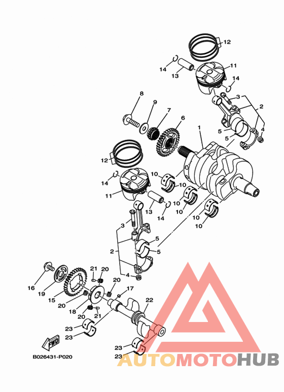 Crankshaft & piston