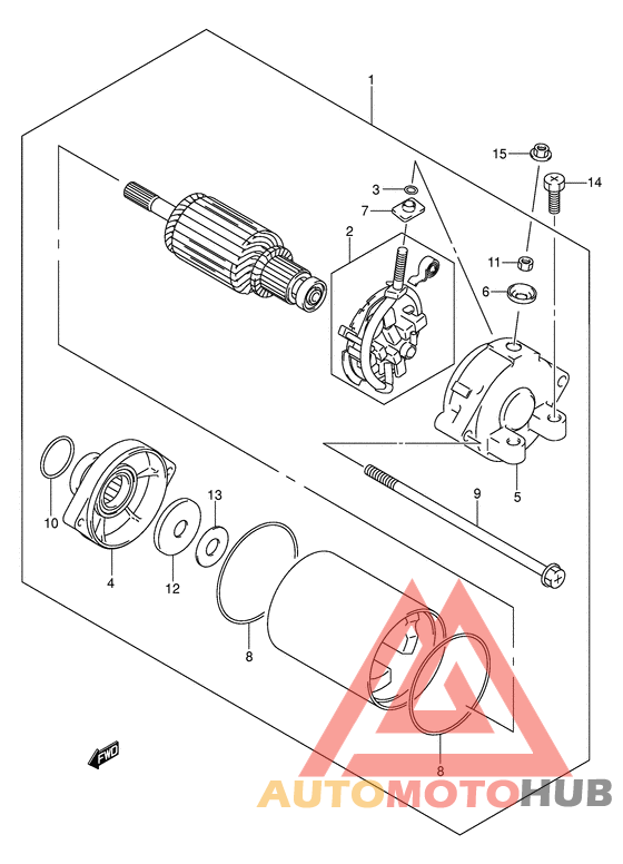 Стартерный мотор