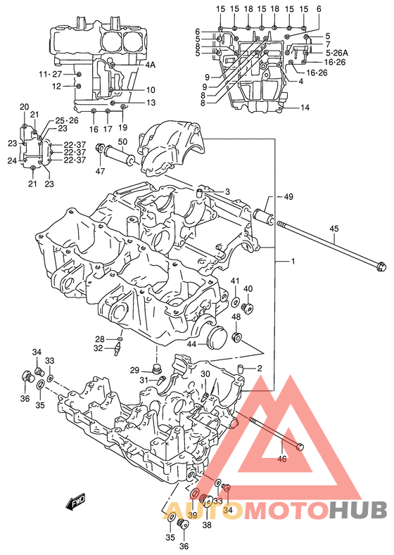 Картер двигателя