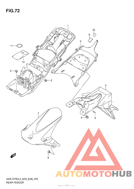 Rear Fender (E33)