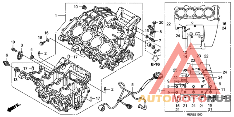 Картер двигателя