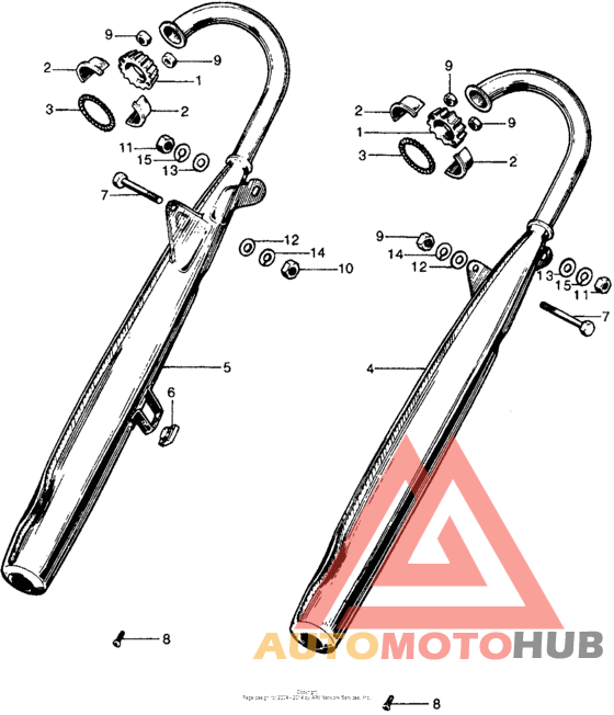 Ss125a muffler