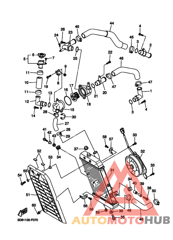 Радиатор и шланг