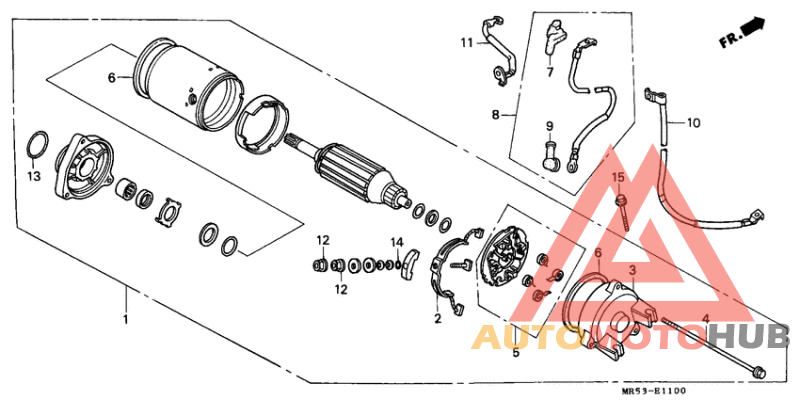 Стартерный мотор