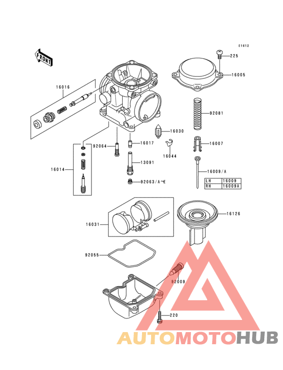 Карбюратор в разборе
