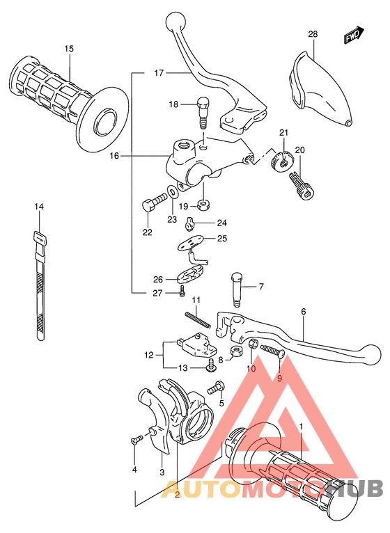 Рулевой рычаг