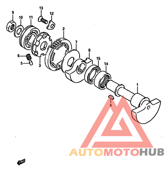Балансир кривошипа