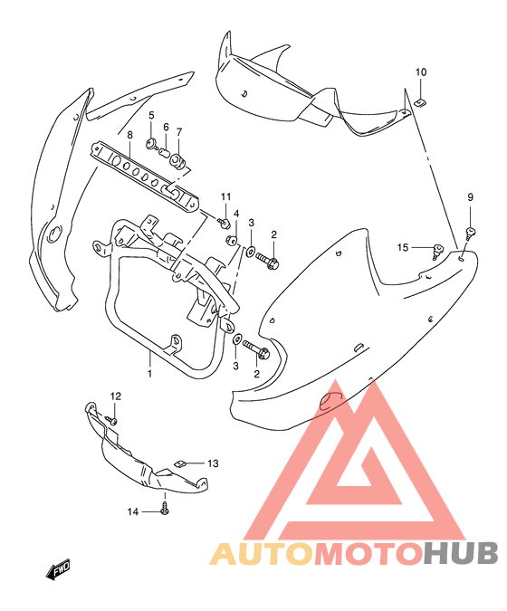 Cowling installation parts