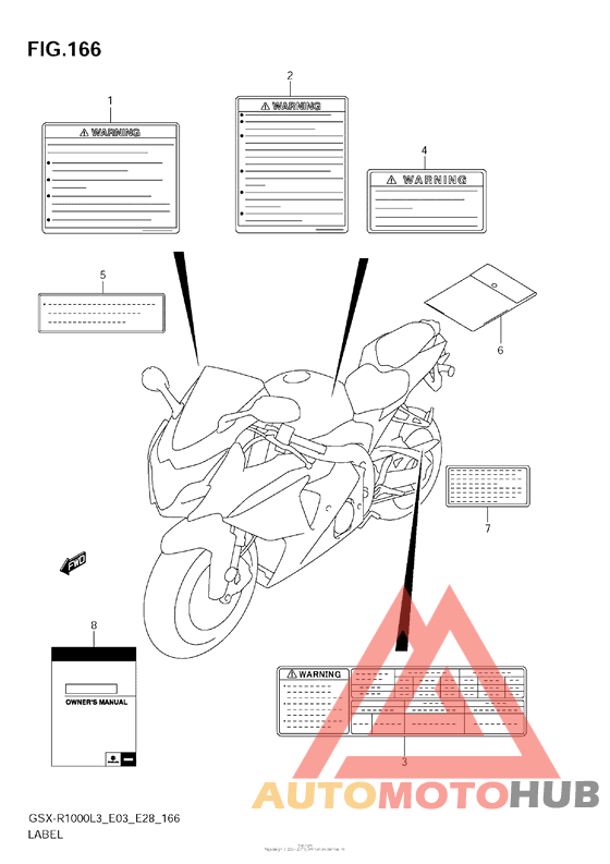 Label (Gsx-R1000Zl3 E33)