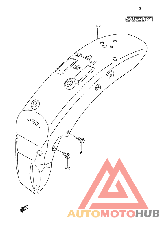 Заднее крыло