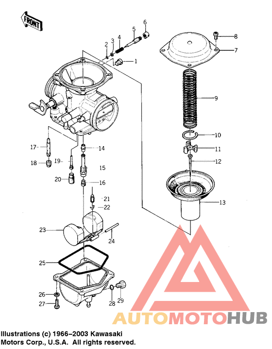 Детали карбюратора