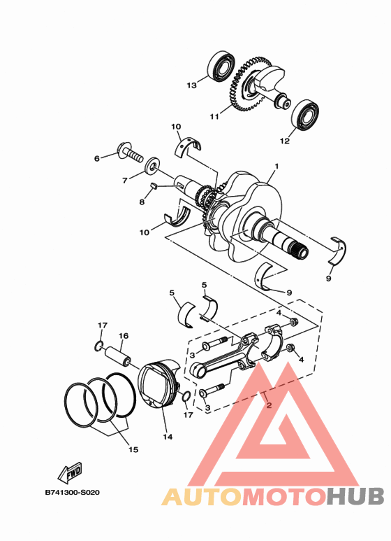 Crankshaft & piston