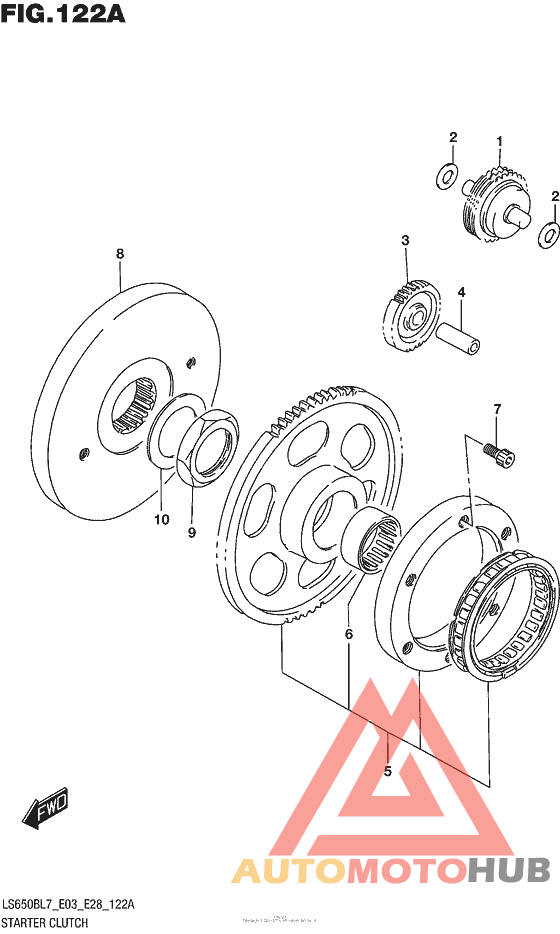 Муфта стартера