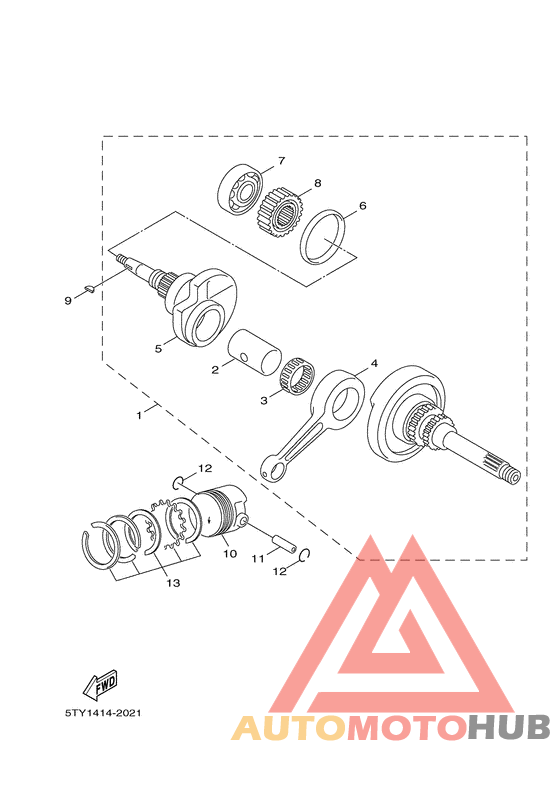 Crankshaft & piston