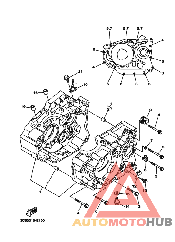 Картер двигателя