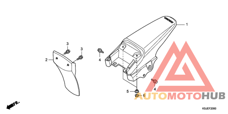 Заднее крыло