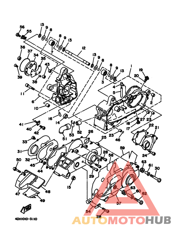 Картер двигателя