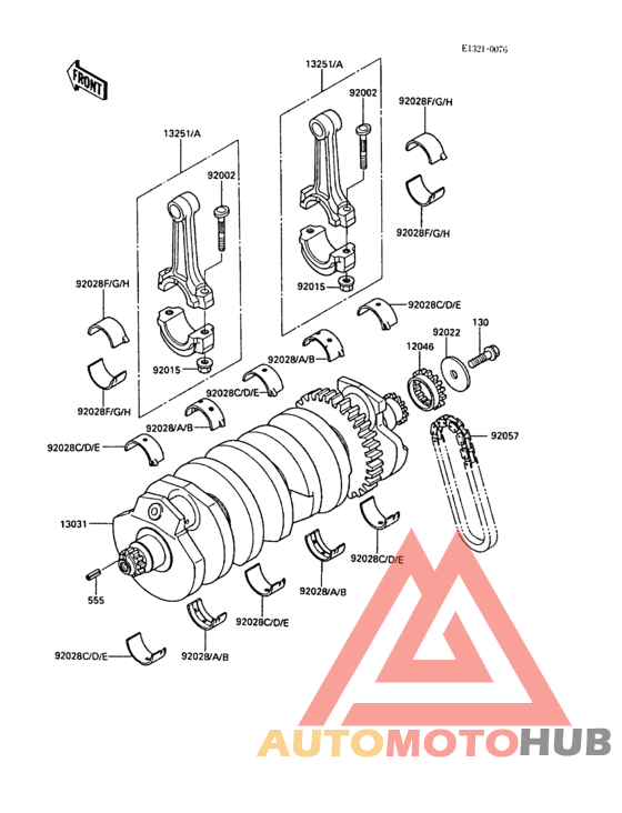 Crankshaft(zxt00a-020488-)
