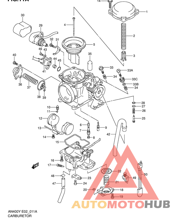 Carburetor assy
