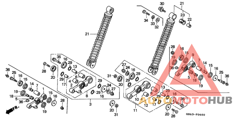 Передние аммортизаторы