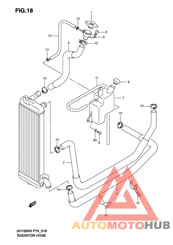 Радиатор hose