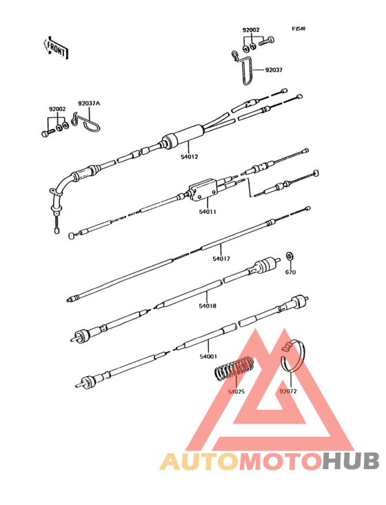 Тросы управления