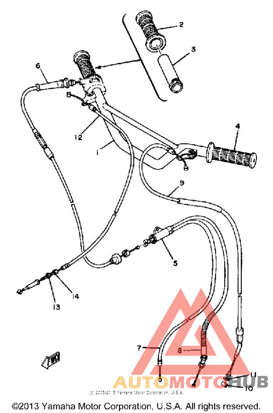 Руль -тросы
