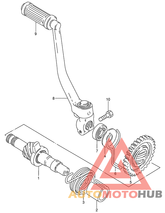Ножной стартер