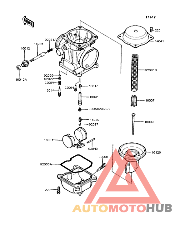 Карбюратор в разборе