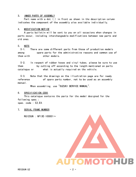 Catalog preface