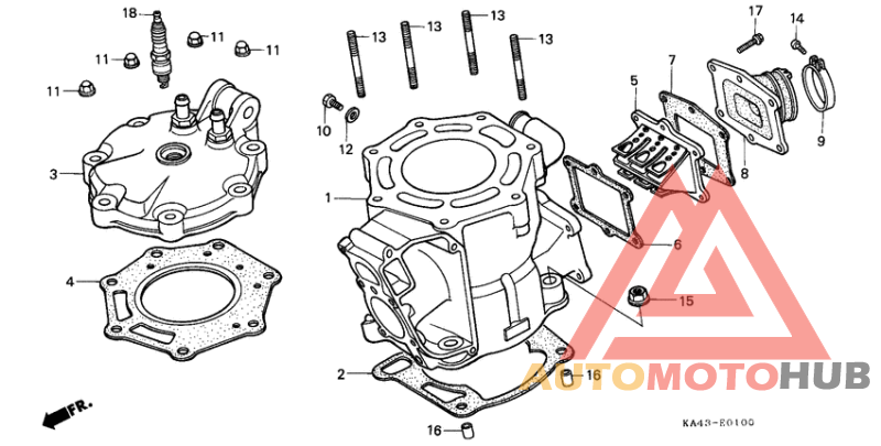 Cylinder/cylinder head
