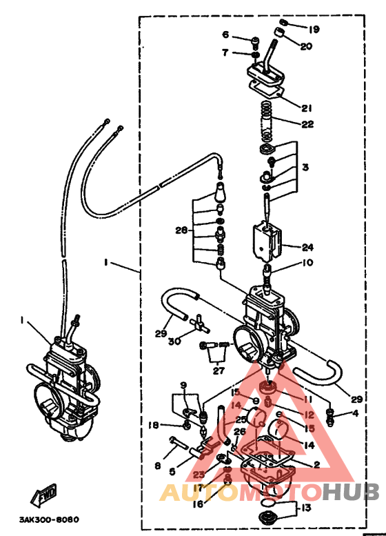 Carburetor assy