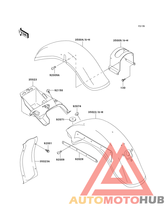 Fenders(1/2)(vn800-b1/b2/b3)