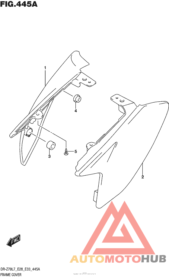 Обтекатель рамы