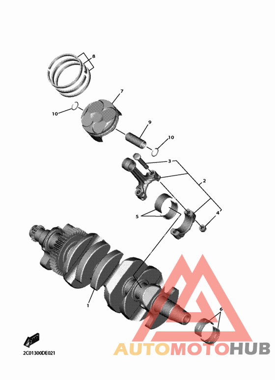 Crankshaft & piston