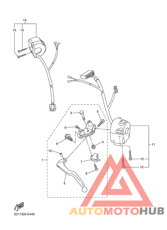 Handle switch & lever