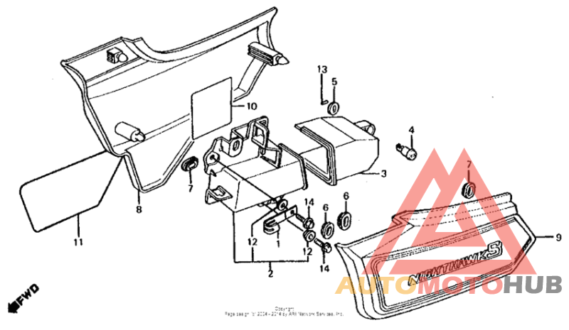 Боковые обтекатели