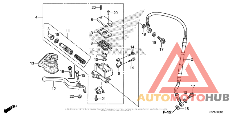 Front Brake Master Cylinder (1)
