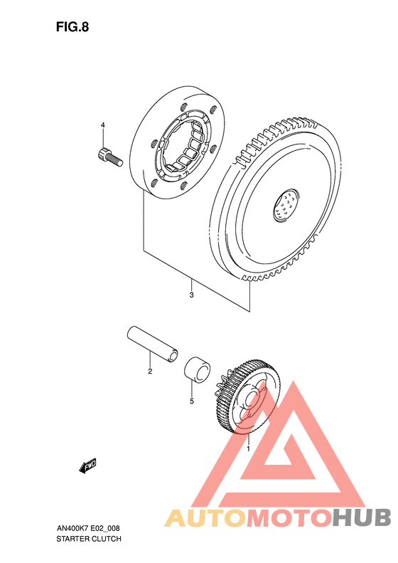 Муфта стартера