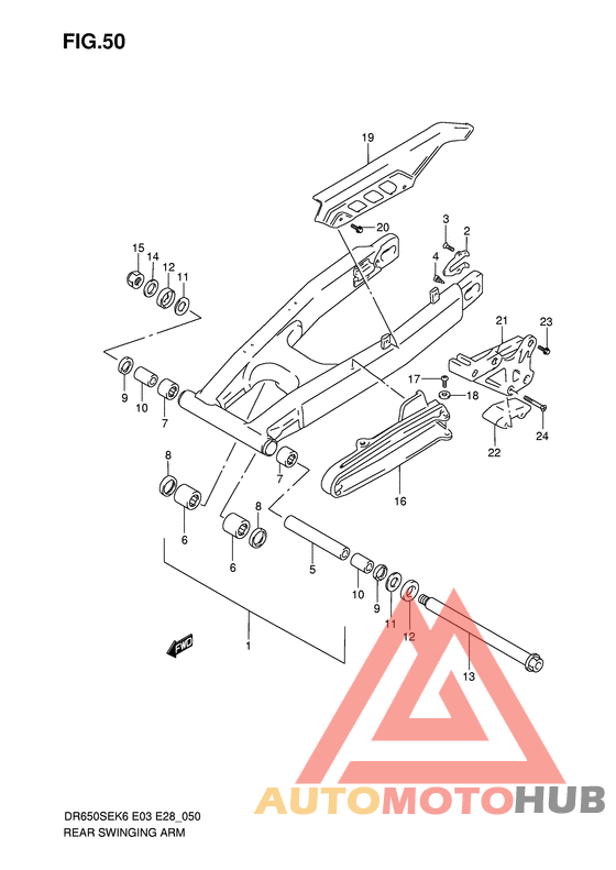 Маятник задний