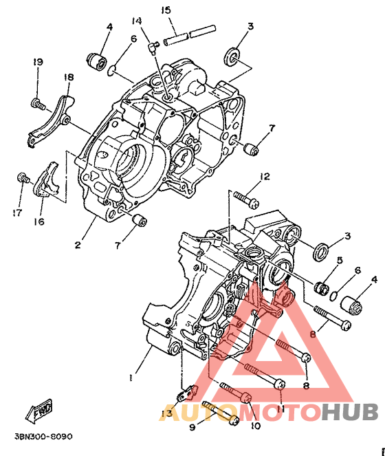 Картер двигателя