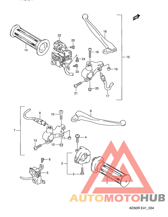 Рулевой переключатель