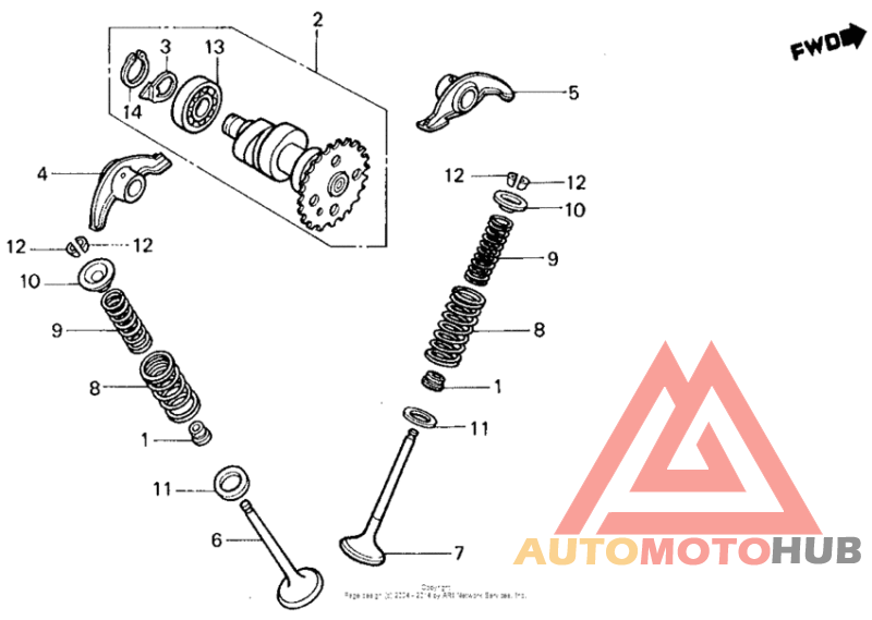 Распределительный вал